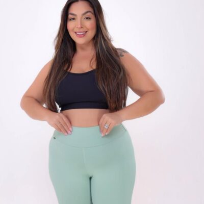 SHORT PEDAL  POLIAMIDA LISO PLUS SIZE