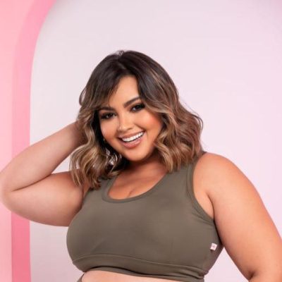 TOP POLIAMIDA LISO PLUS SIZE