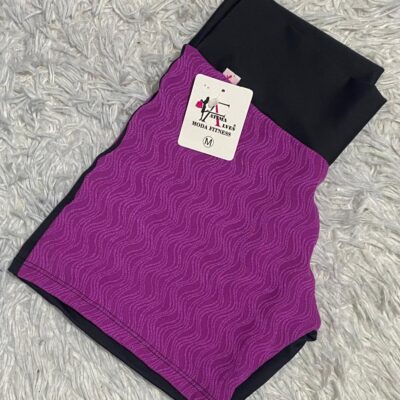 SHORT JAQUARD POLIAMIDA FN314 WHALES 2 TECIDOS