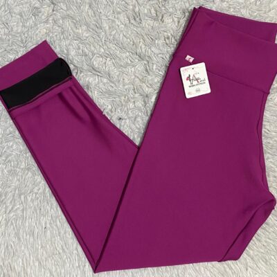 CALÇA LEG BASICA POLIAMIDA ZERO TRANSPARÊNCIA FIO DUPLO PLUS SIZE