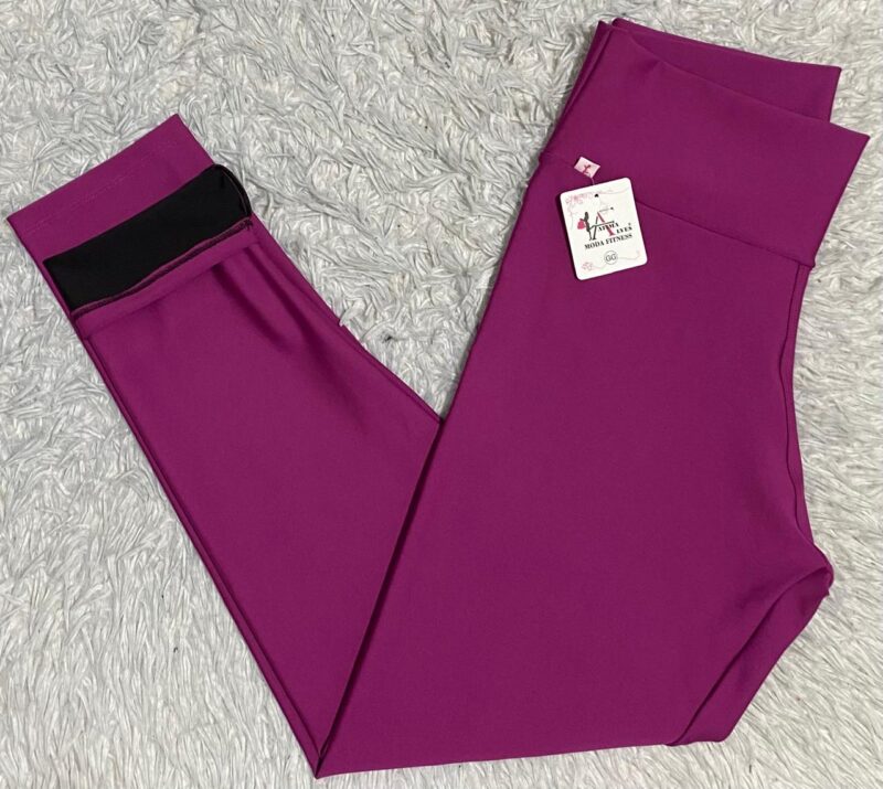 CALÇA LEG BASICA POLIAMIDA ZERO TRANSPARÊNCIA FIO DUPLO PLUS SIZE