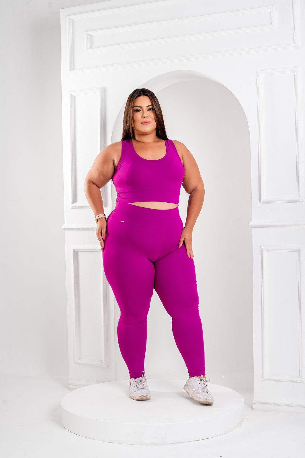 CONJUNTO CALÇA POLIAMIDA LISA EXTRA GG - Imagem 3