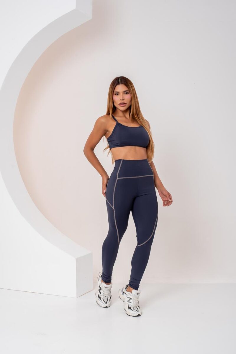 CONJUNTO CALÇA PONTO DE COBERTURA COM BOLSO