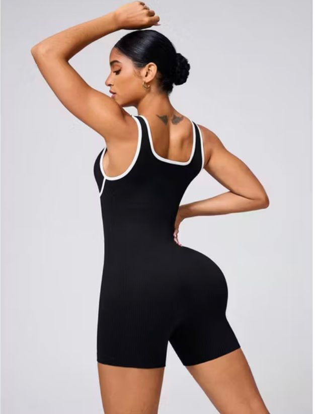 MACAQUINHO CURTO POLIAMIDA ALÇA GROSSA COM DETALHE NO BUSTO IMPORTADO PREMIUM - Imagem 2