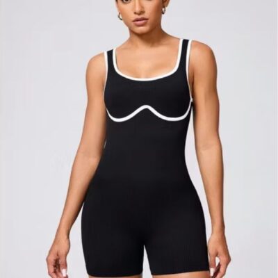 MACAQUINHO CURTO POLIAMIDA ALÇA GROSSA COM DETALHE NO BUSTO IMPORTADO PREMIUM