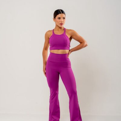 CONJUNTO CALÇA FLEX POLIAMIDA TOP CO BOJO