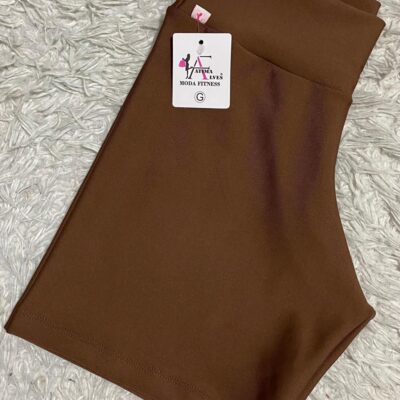 SHORT CURTO POLIAMIDA ZERO TRANSPARÊNCIA FIO DUPLO