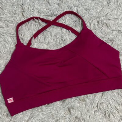 TOP POLIAMIDA PLUS SIZE DTL COSTURA FRENTE COM ELASTICO