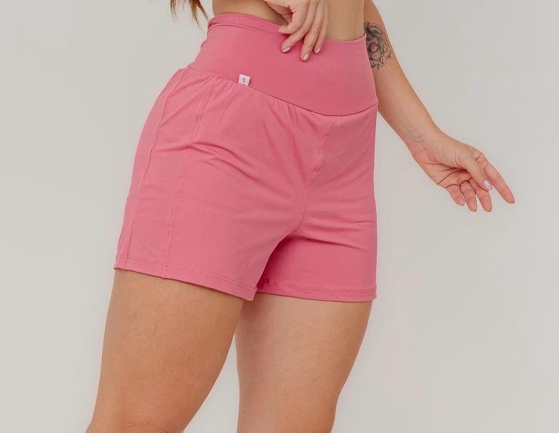 SHORT DUPLO POLIAMIDA GELADINHO COM BOLSO NA PALA
